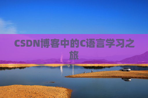 CSDN博客中的C语言学习之旅